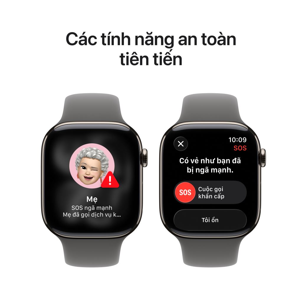 Apple Watch Series 11 5G 42mm Viền Titan Dây Cao Su - bảo hành 1 đổi 1 12 tháng-57241