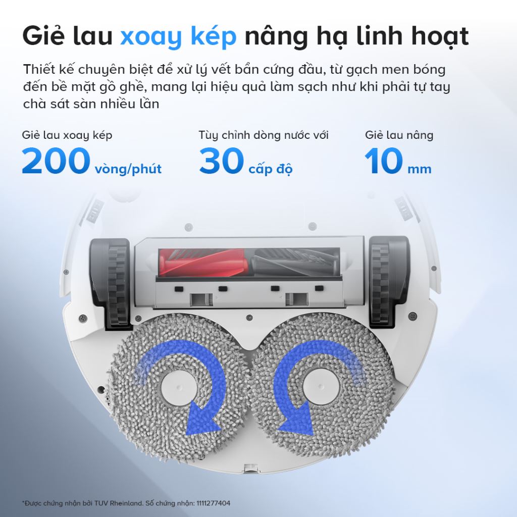 Robot hút bụi Roborock Qrevo 5AE chính hãng | Bảo hành 24 tháng-60451