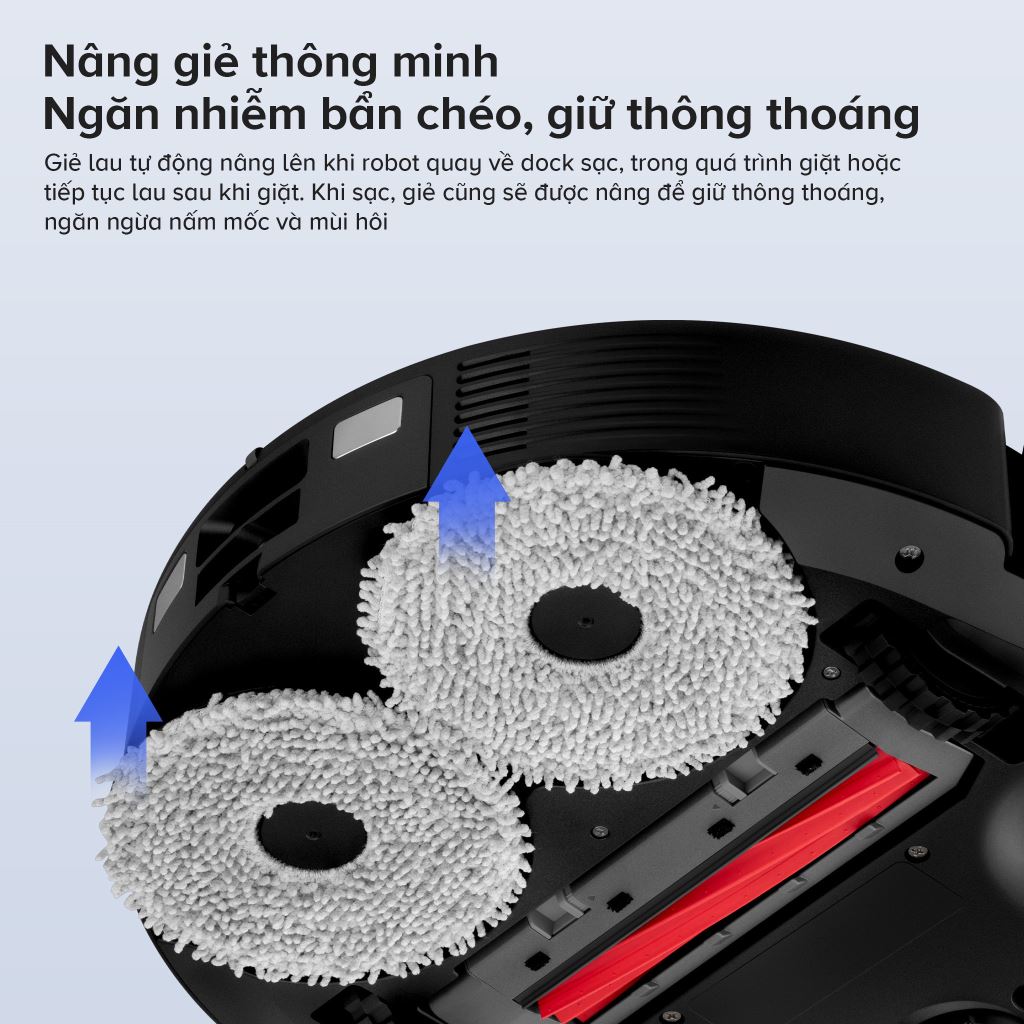 Robot hút bụi Roborock S Pro | Lau hút toàn diện-60462