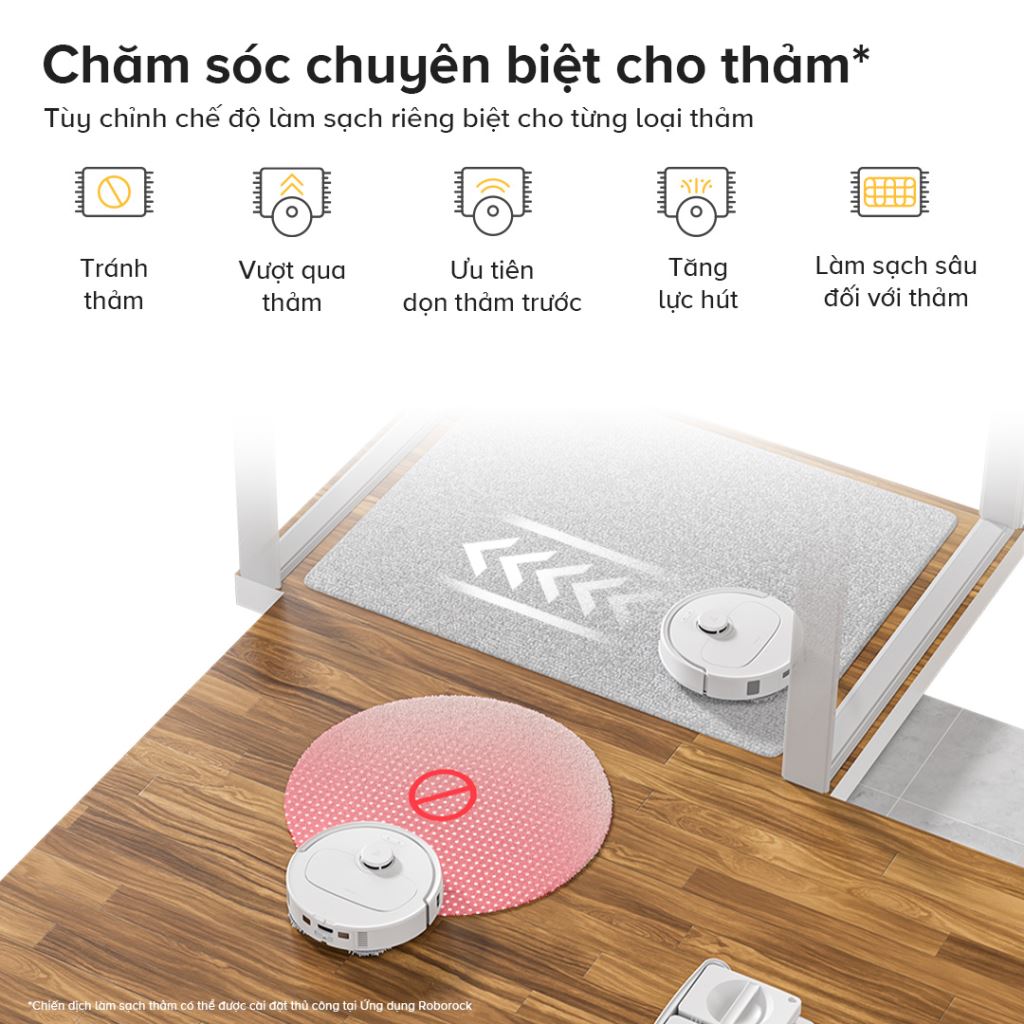 Robot hút bụi Roborock Qrevo C Pro | Hút khỏe, Sạch nhanh, Bền bỉ-60506