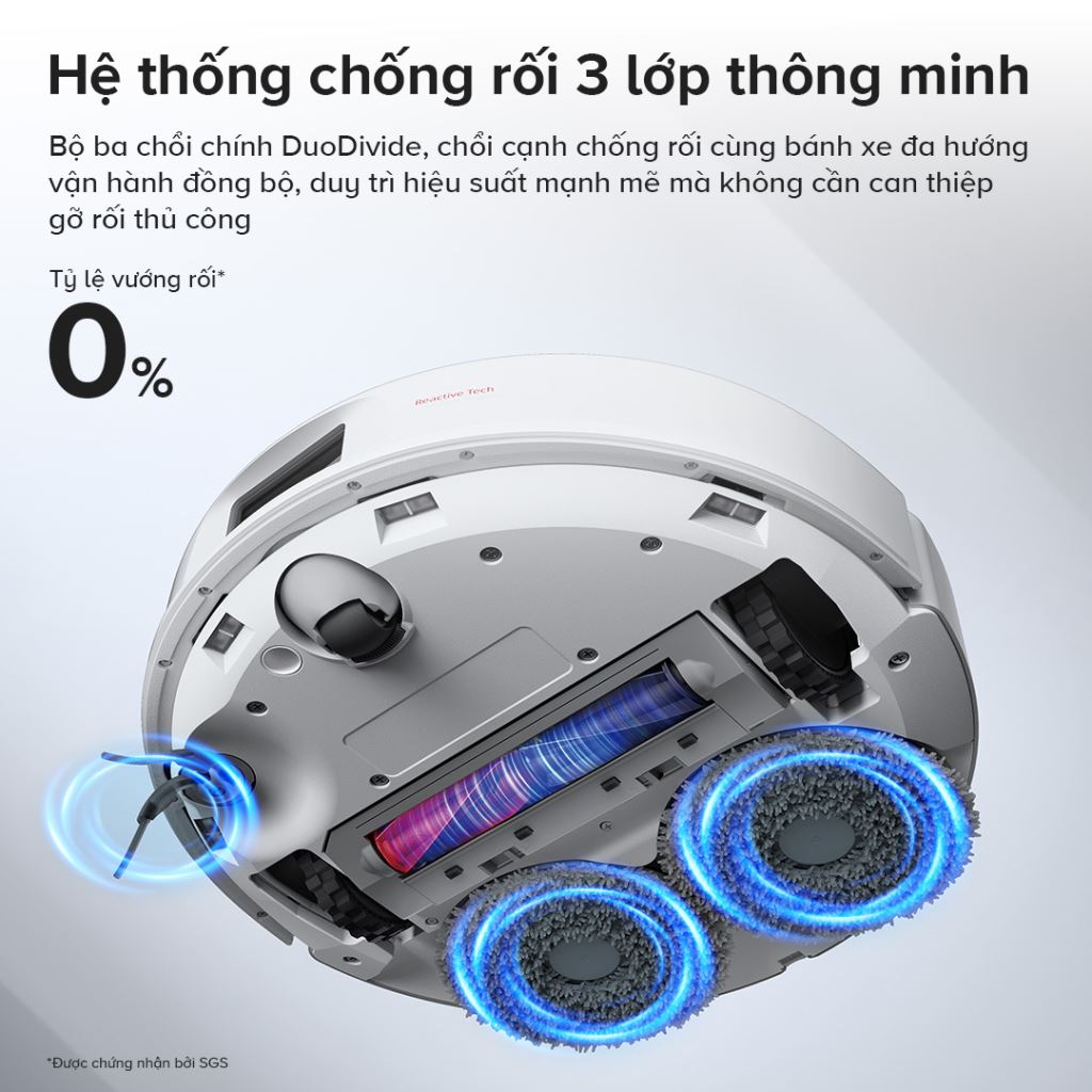Robot hút bụi Roborock Qrevo C Pro | Hút khỏe, Sạch nhanh, Bền bỉ-60515