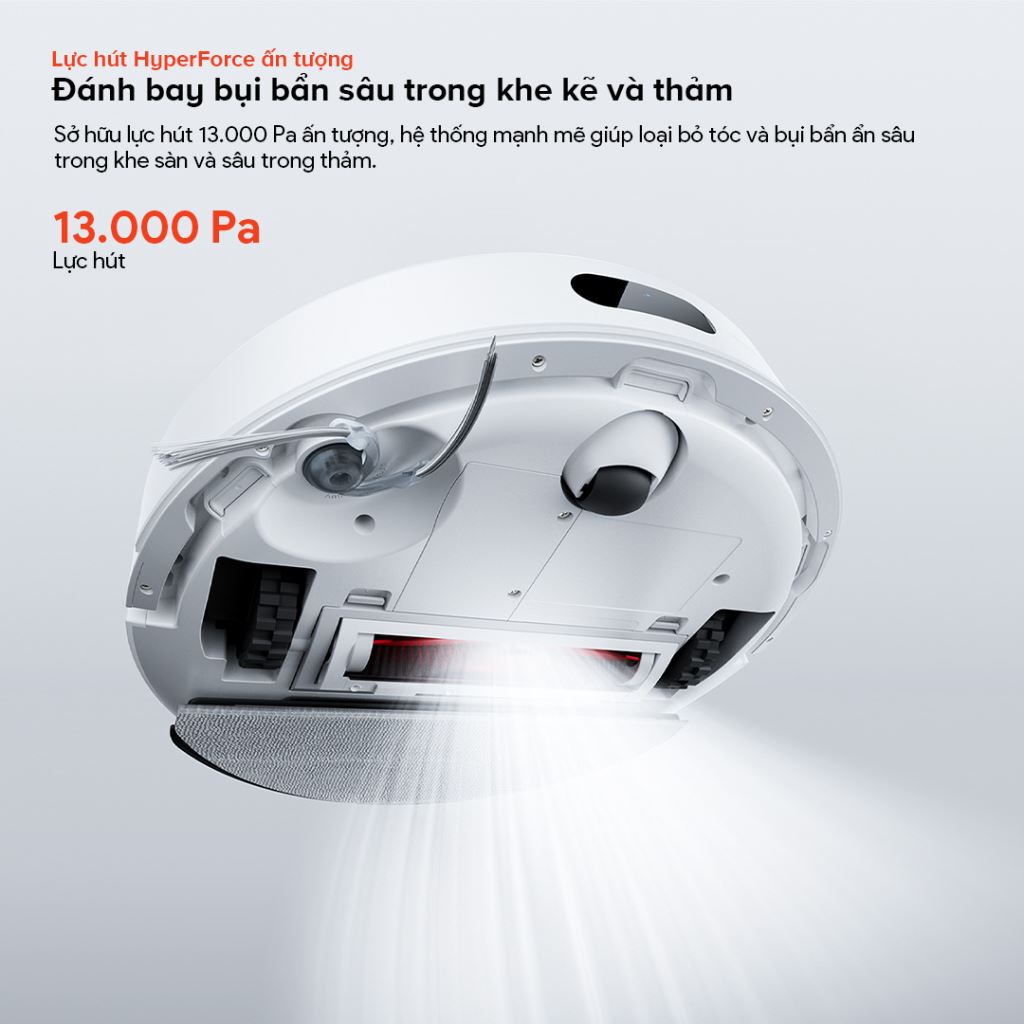 Robot hút bụi Roborock Q7 Promax + | Lực hút mạnh, Hiện đại, Bền bỉ-60578