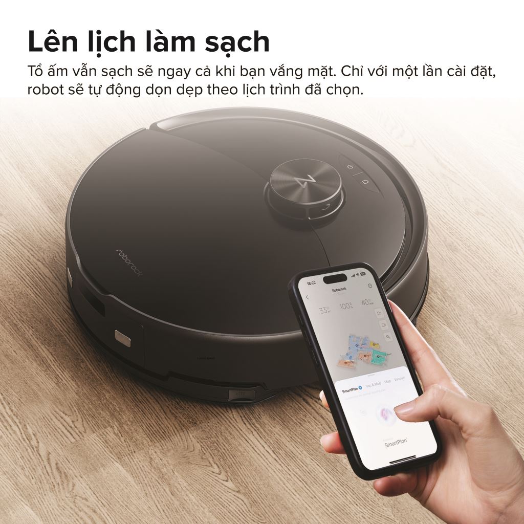 Robot hút bụi Roborock Q10 PF | Hút mạnh, Sạch sâu, Thông minh-60592