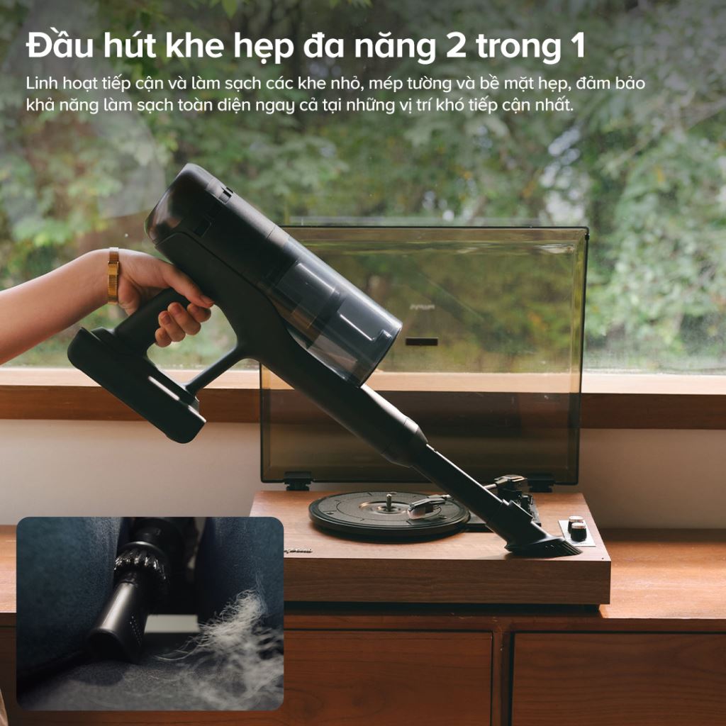Máy hút bụi lau nhà Roborock H60 Ultra | Hút mạnh, Làm sạch, Pin bền-60664