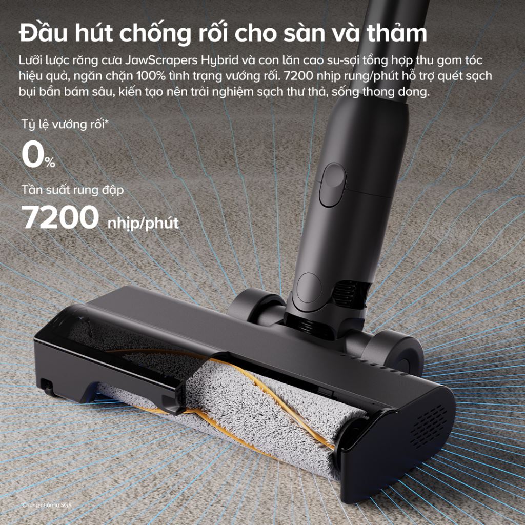 Máy hút bụi lau nhà Roborock H60 Ultra | Hút mạnh, Làm sạch, Pin bền-60667