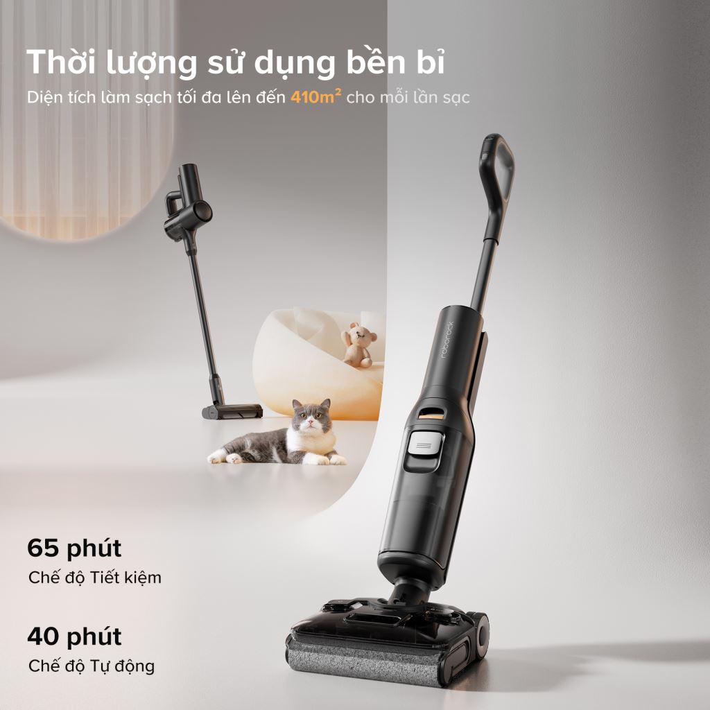 Máy hút bụi Roborock F25 ACE Combo | Hút mạnh, Sạch sâu, Xoay linh hoạt-60700