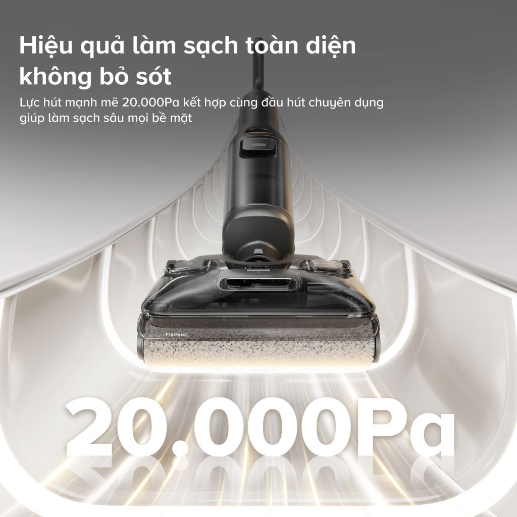 Máy hút bụi Roborock F25 ACE Combo | Hút mạnh, Sạch sâu, Xoay linh hoạt-60701