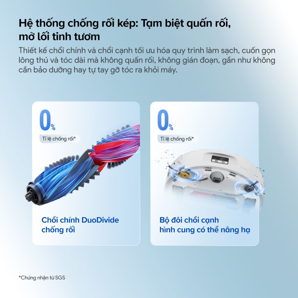 Robot hút bụi Roborock Qrevo Curv 2 Flow | Lau sát, Hút mạnh, Chống rối-60744