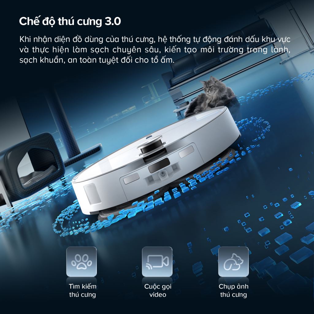 Robot hút bụi Roborock Qrevo Curv 2 Pro | Giá tốt-60753