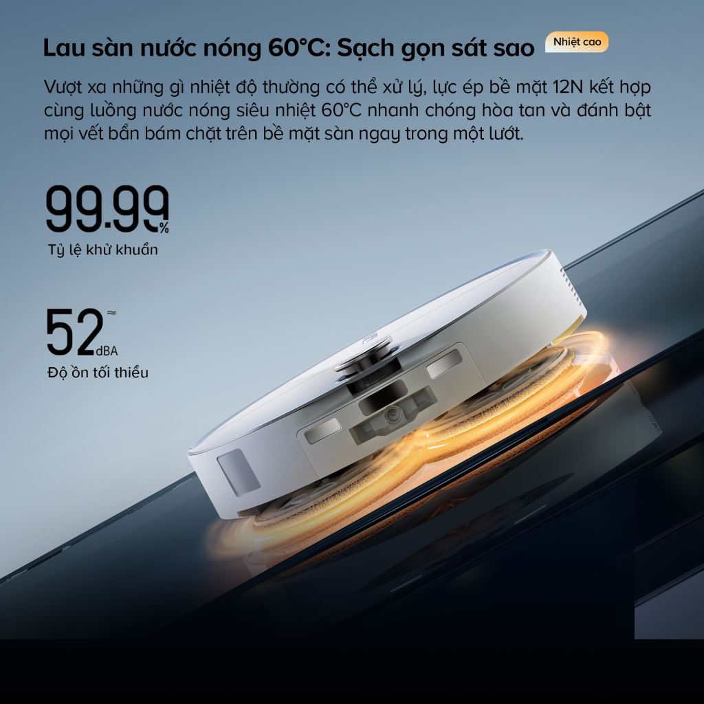 Robot hút bụi Roborock Qrevo Curv 2 Pro | Giá tốt-60756
