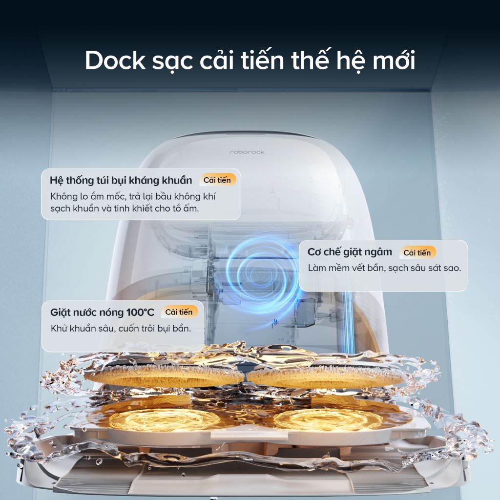 Robot hút bụi Roborock Qrevo Curv 2 Pro | Giá tốt-60760