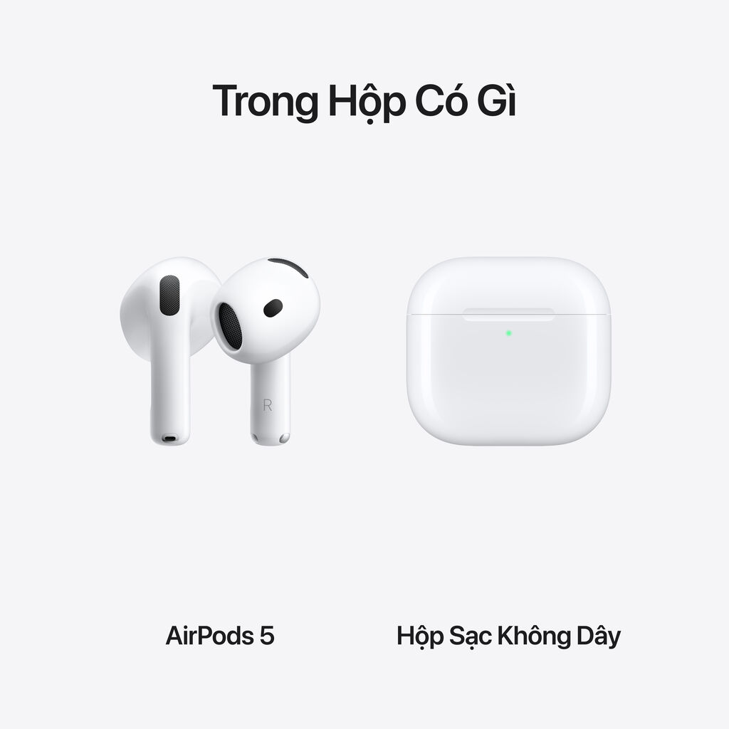 Tai Nghe Airpods 5 - Sạc Không Dây - Chính Hãng Việt Nam-62210
