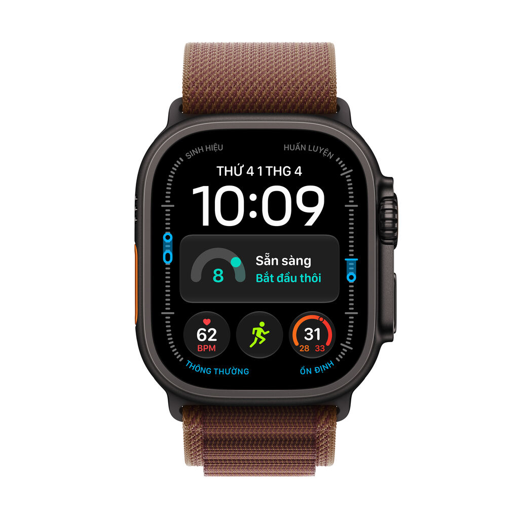 Apple Watch Ultra 4 49mm 5G Viền Titan Dây Vải - Bảo hành 1 đổi 1 12 tháng-62236
