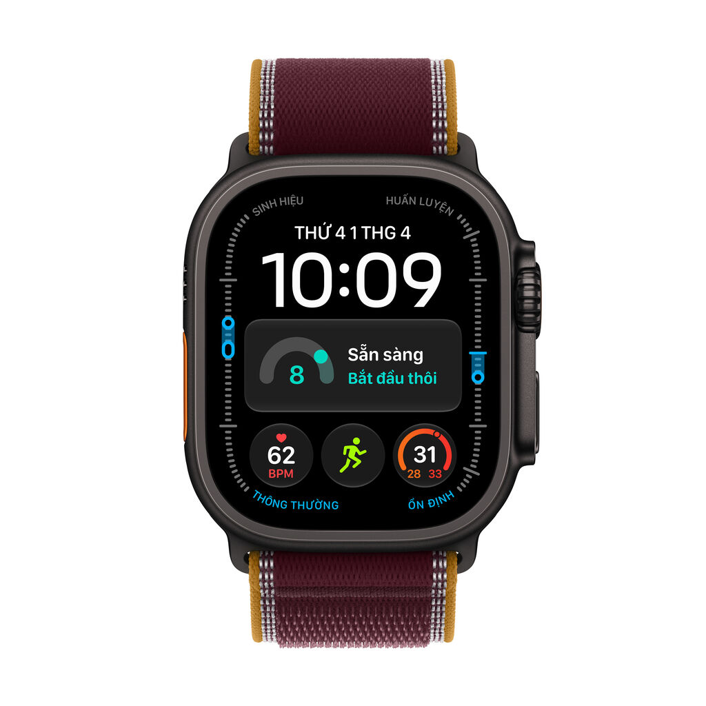 Apple Watch Ultra 4 49mm 5G Viền Titan Dây Trail - Bảo hành 1 đổi 1 12 tháng-62315