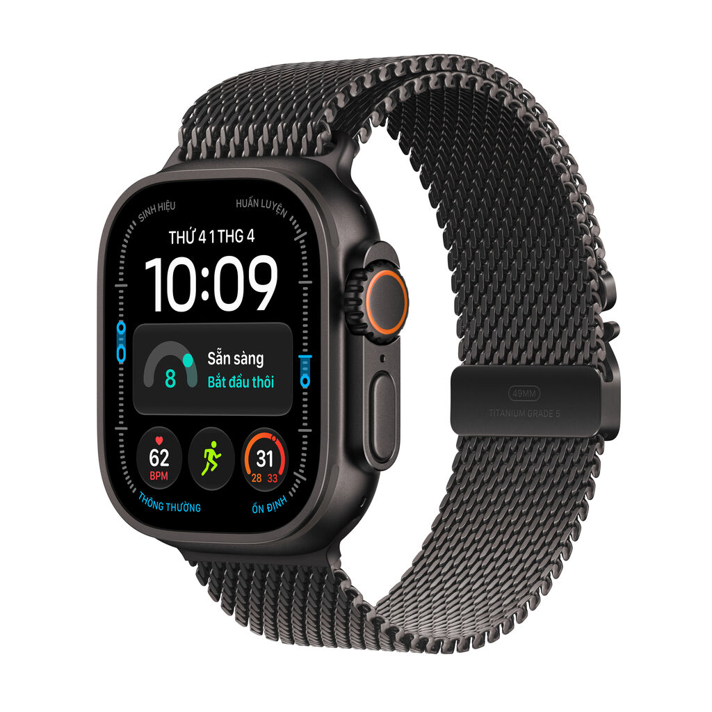 Apple Watch Ultra 4 49mm 5G Viền Titan Dây Titan - Bảo hành 1 đổi 1 12 tháng-62355