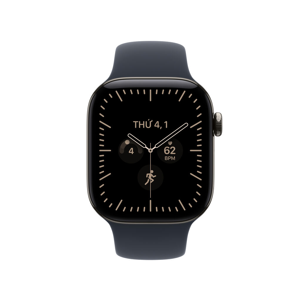 Apple Watch Series 12 5G 46mm Viền Titan Dây Cao Su - 1 đổi 1 12 tháng-62644