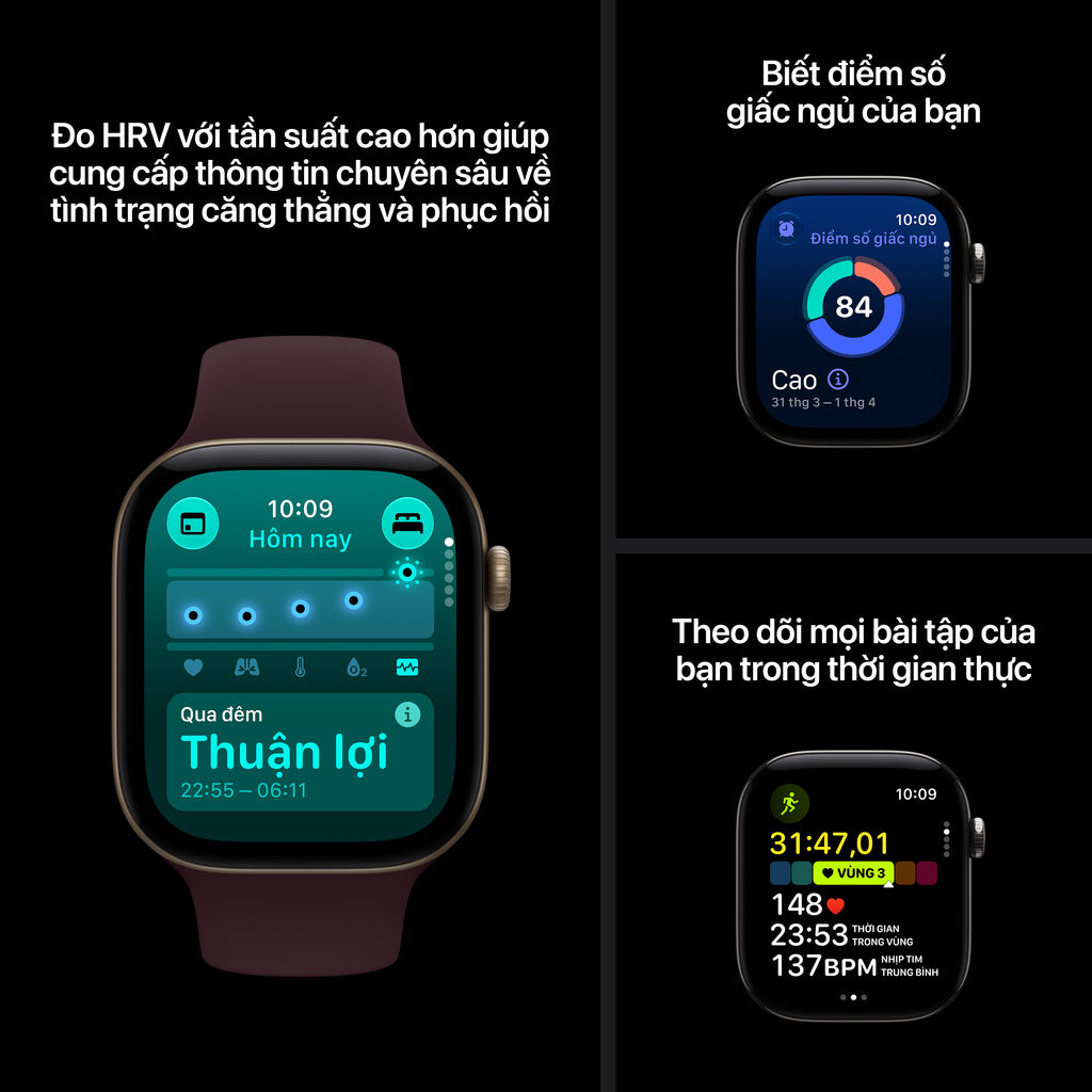 Apple Watch Series 12 5G 46mm Viền Titan Dây Thép - 1 đổi 1 12 tháng-62679
