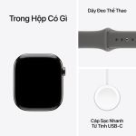 Apple Watch Series 11 5G 42mm Viền Titan Dây Cao Su - bảo hành 1 đổi 1 12 tháng-57243