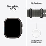 Apple Watch Ultra 4 49mm 5G Viền Titan Dây Cao Su - Bảo hành 1 đổi 1 12 tháng-62282
