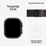 Apple Watch Ultra 4 49mm 5G Viền Titan Dây Titan - Bảo hành 1 đổi 1 12 tháng-62374
